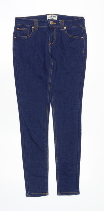 Womens UK Size 10 Miss Denim Slim Fit Skinny Blue Jeans