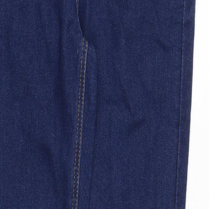 Womens UK Size 10 Miss Denim Slim Fit Skinny Blue Jeans