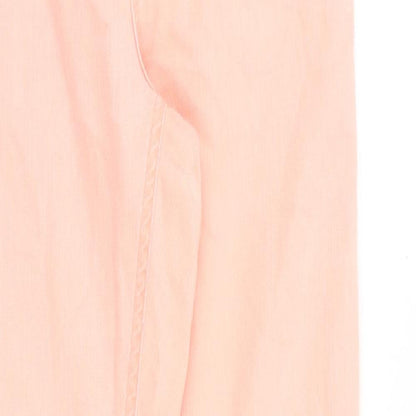Womens UK Size 12 Miss Denim Slim Fit Skinny Pink Jeans