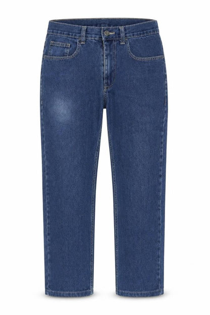 Mens UK Size 30 in Preworn Regular Fit Straight Blue Jeans
