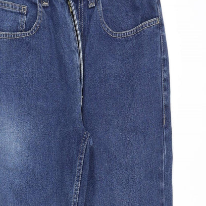 Mens UK Size 30 in Preworn Regular Fit Straight Blue Jeans