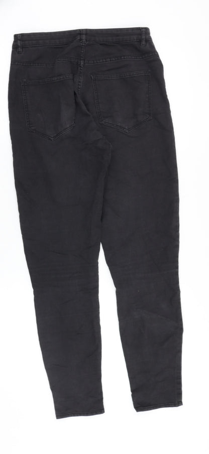 Womens UK Size 8 H&M Slim Fit Skinny Black Jeans
