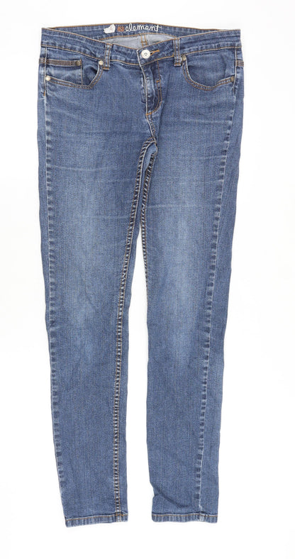 Element Womens Blue Cotton Skinny Jeans Size 32 in Regular Zip