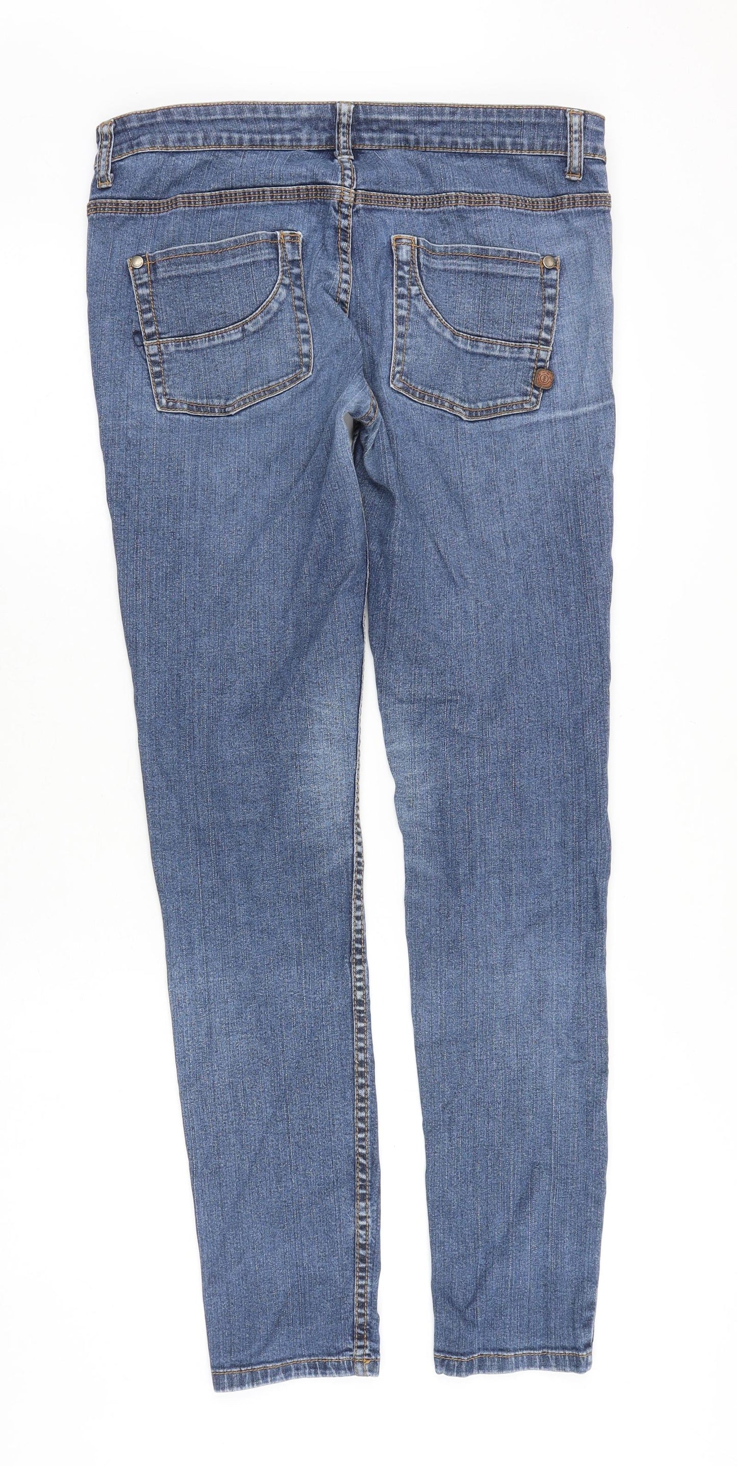 Element Womens Blue Cotton Skinny Jeans Size 32 in Regular Zip