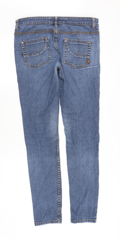 Element Womens Blue Cotton Skinny Jeans Size 32 in Regular Zip