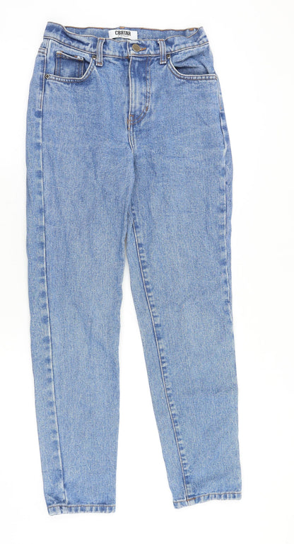 Womens UK Size 26 in Preworn Regular Fit Straight Blue Jeans