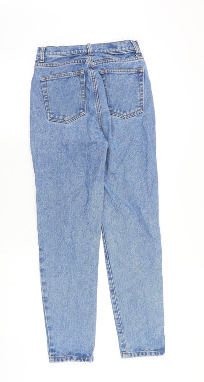 Womens UK Size 26 in Preworn Regular Fit Straight Blue Jeans