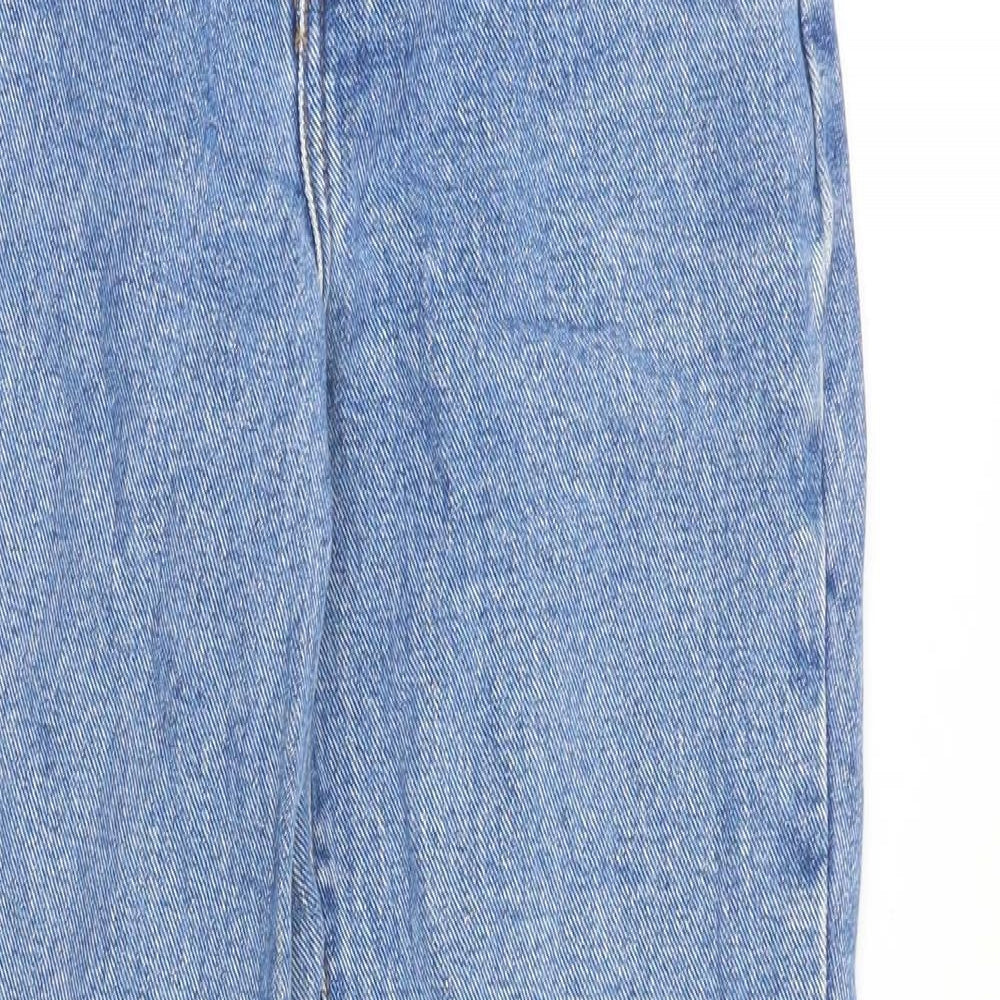 Womens UK Size 26 in Preworn Regular Fit Straight Blue Jeans