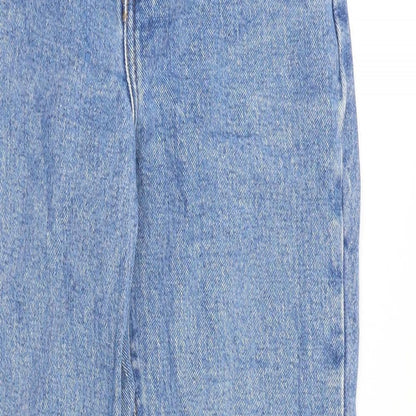 Womens UK Size 26 in Preworn Regular Fit Straight Blue Jeans