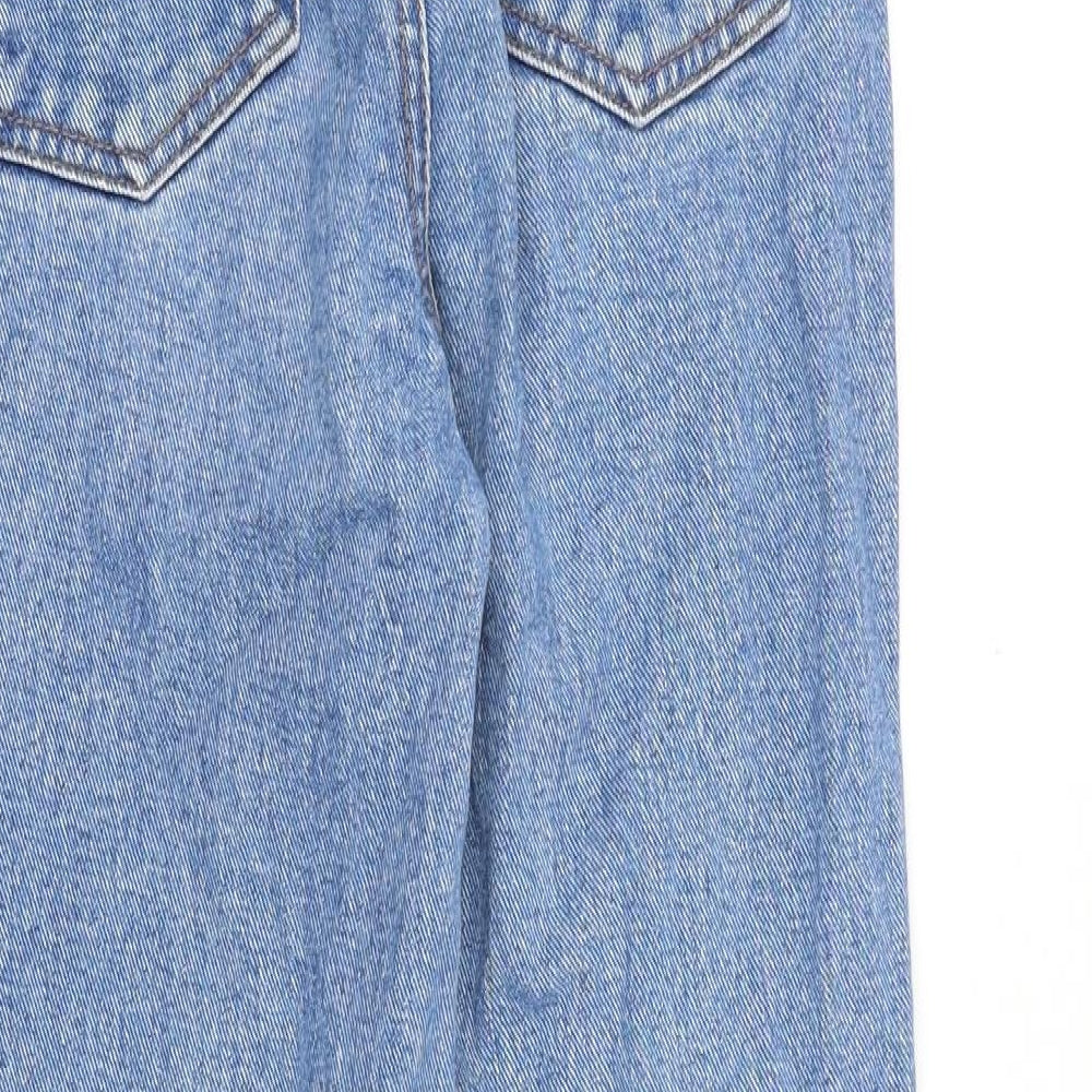Womens UK Size 26 in Preworn Regular Fit Straight Blue Jeans