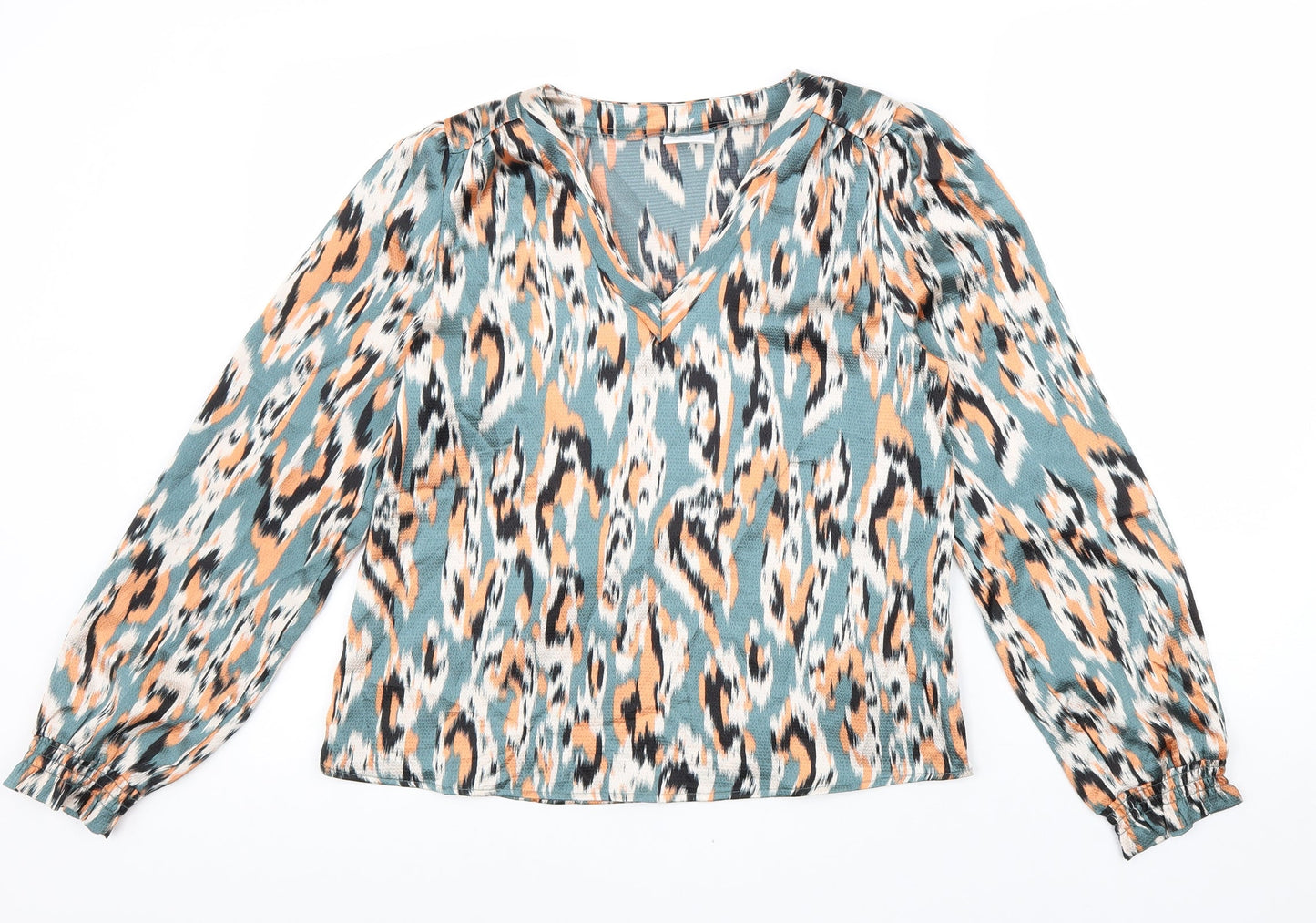 Womens UK Size 6 VILA Multicoloured Basic Blouse