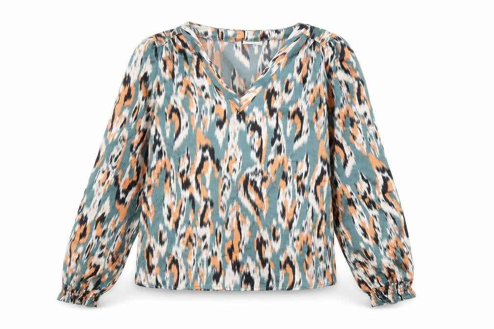 Womens UK Size 6 VILA Multicoloured Basic Blouse
