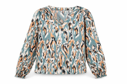 Womens UK Size 6 VILA Multicoloured Basic Blouse