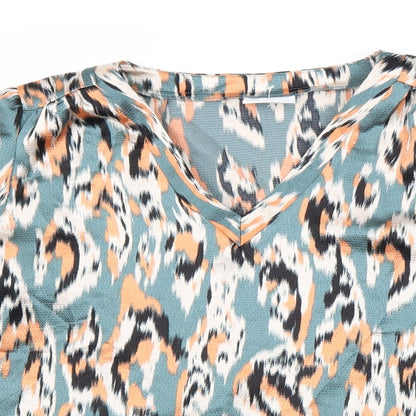 Womens UK Size 6 VILA Multicoloured Basic Blouse