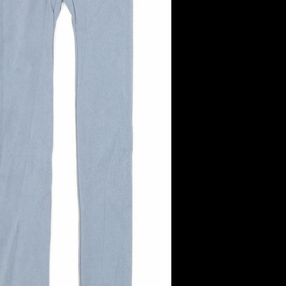 Womens UK Size XS Zara  Jogger Blue Leggings