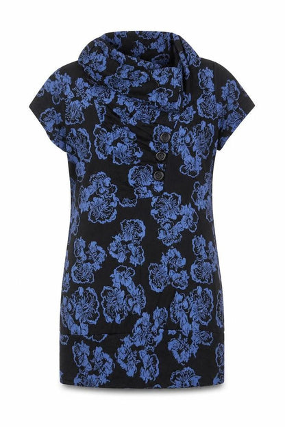 Womens UK Size M Preworn Blue Basic Blouse