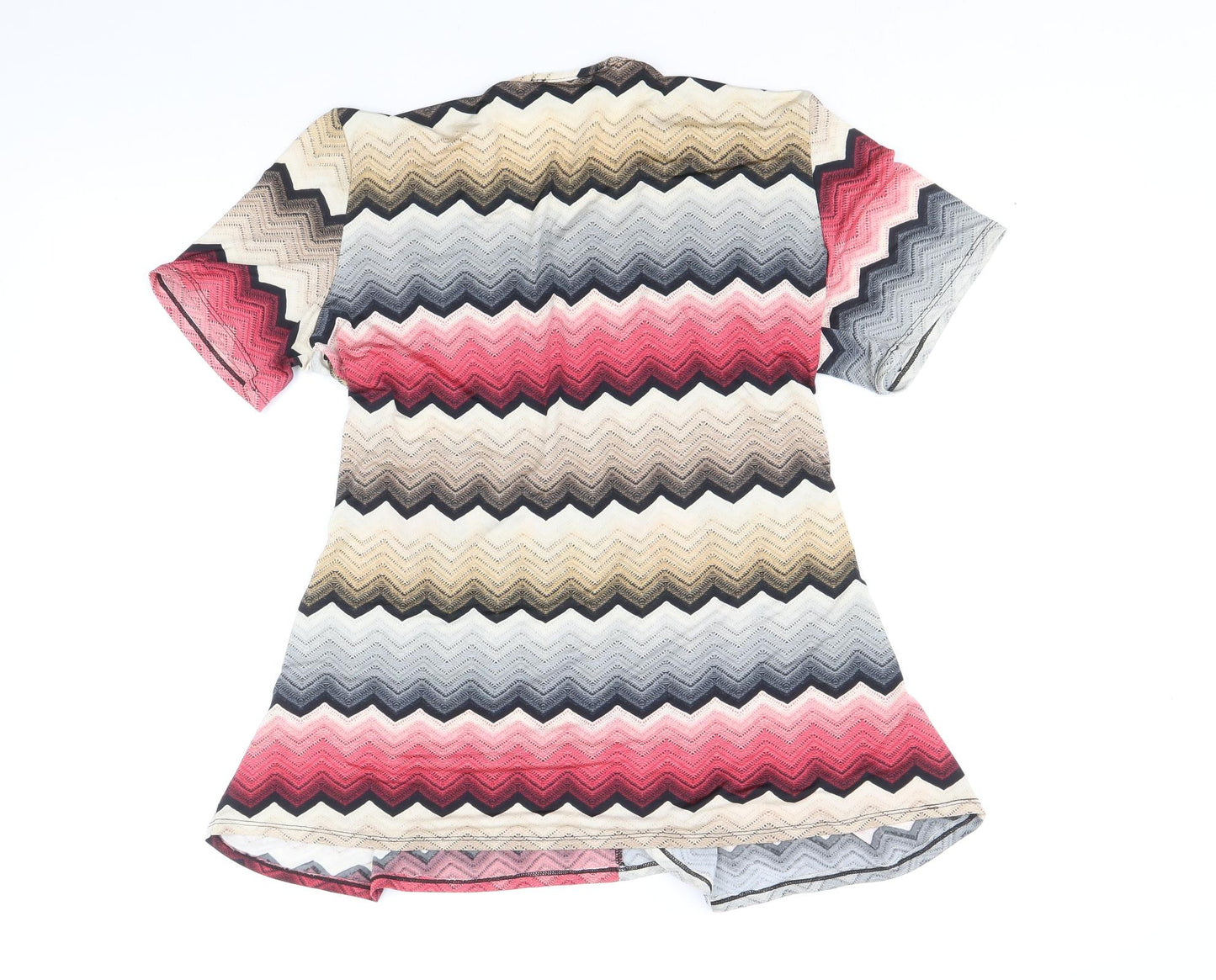 Womens UK Size 14 Saloos Multicoloured Basic Blouse