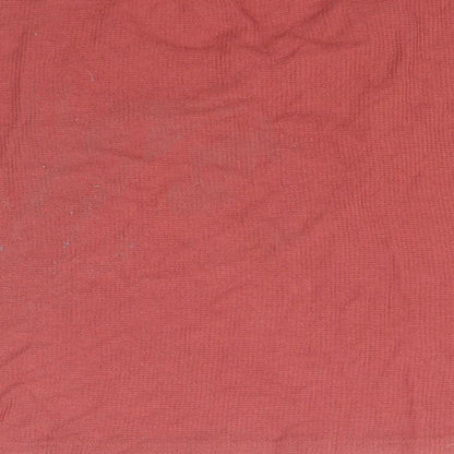 Primark Womens Red Polyester Basic T-Shirt Size 12 Round Neck - Size 12-14