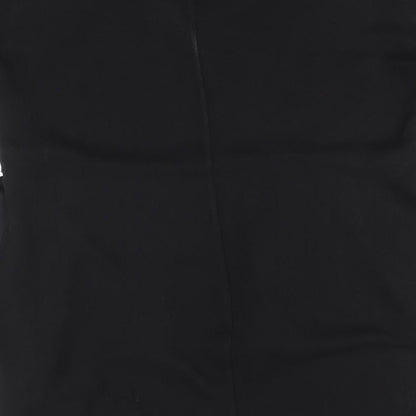 Womens UK Size 14 H&M Black Tunic Blouse
