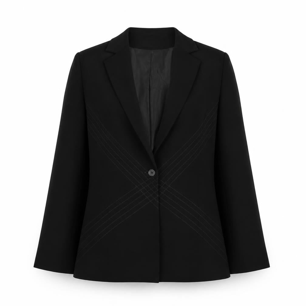 Womens UK Size 12 Linea Black Jacket