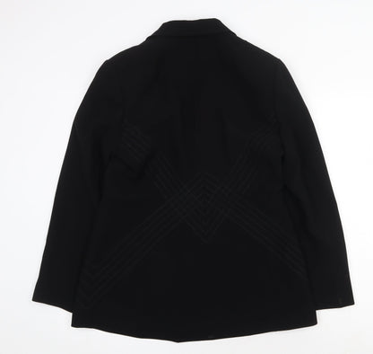 Womens UK Size 12 Linea Black Jacket