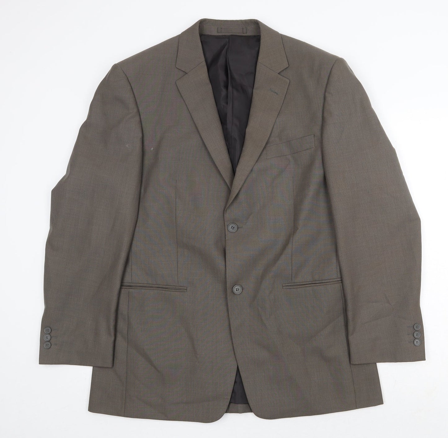 Mens UK Size 40 Karl Jackson Regular Grey Suit Jacket