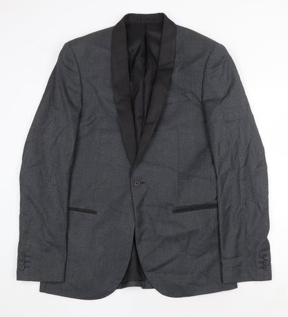 Mens UK Size 40 NEXT Regular Grey Suit Jacket
