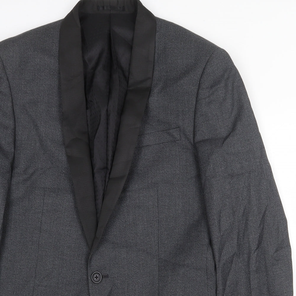 Mens UK Size 40 NEXT Regular Grey Suit Jacket