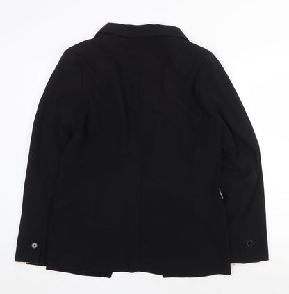 Womens UK Size 12 Marks and Spencer Black Jacket