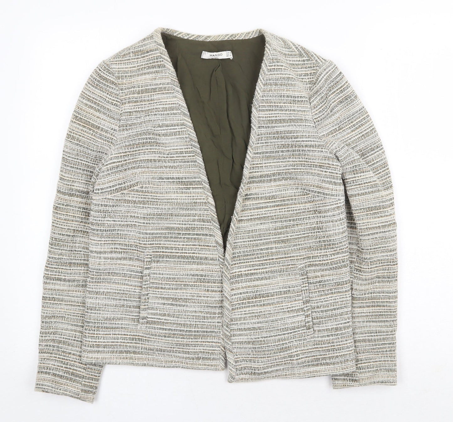 Womens UK Size M Mango Grey Jacket