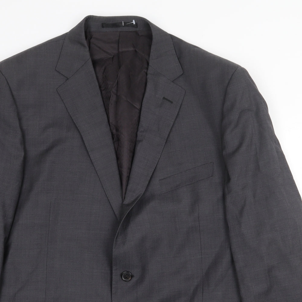 Mens UK Size 44 Marks and Spencer Regular Grey Suit Jacket