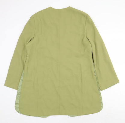 Womens UK Size L Sensations Green Overcoat