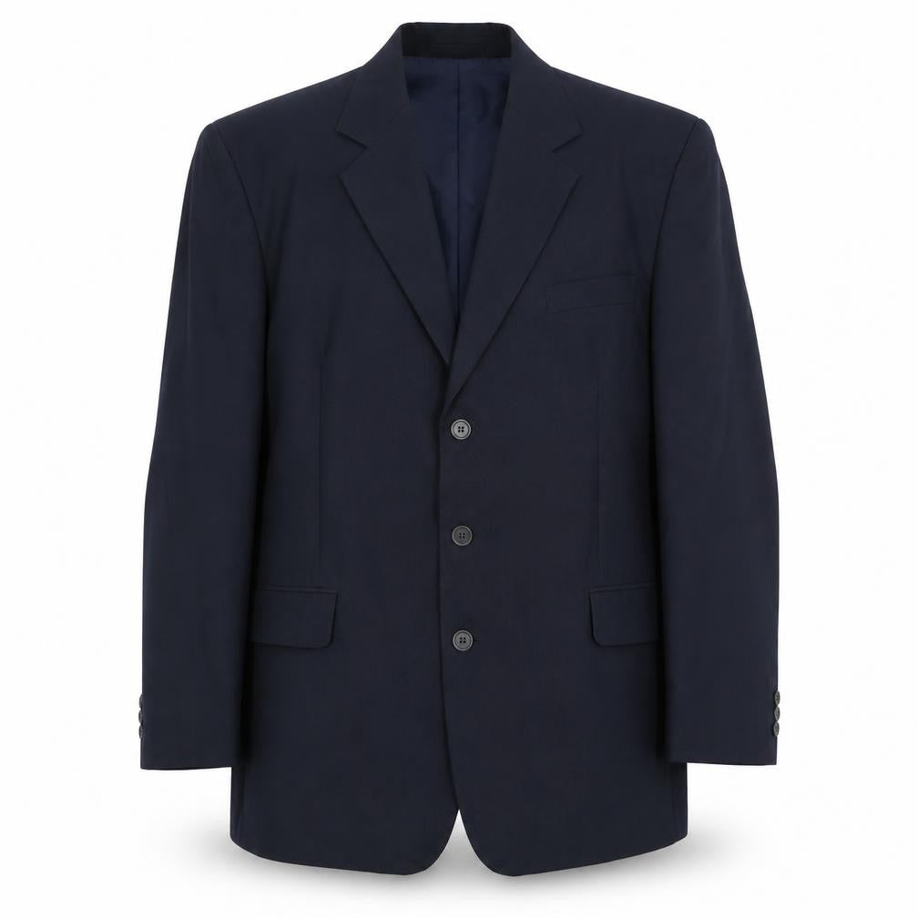 Mens UK Size 44 Premier Man Regular Blue Suit Jacket