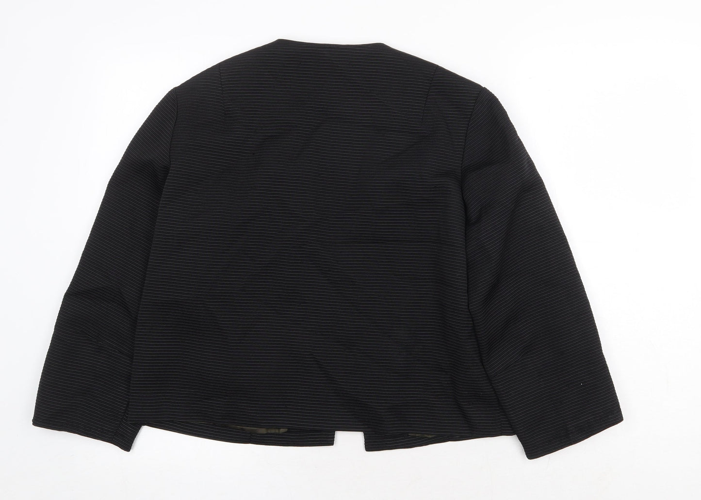 Dula Womens Black Jacket Blazer Size 10