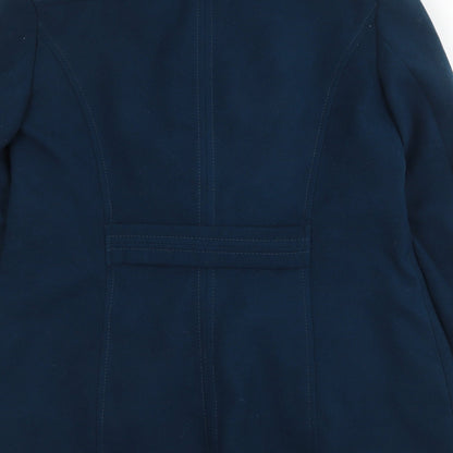 Womens UK Size 14 BHS Green Pea Coat