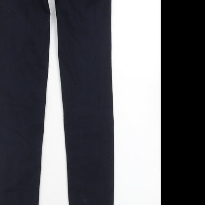 Womens UK Size 6 H&M Regular Fit Jegging Blue Jeans
