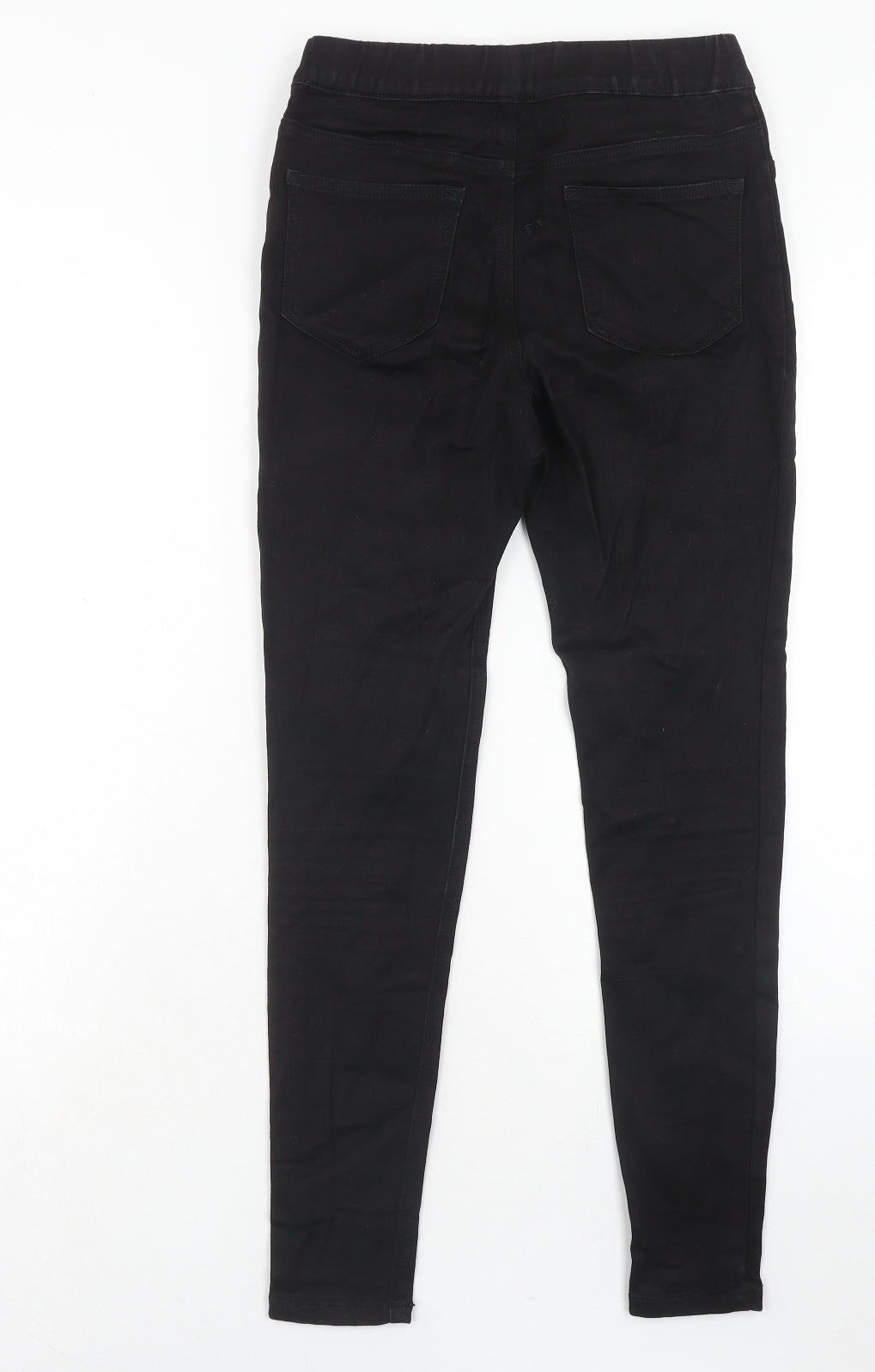 TU Womens Black Cotton Skinny Jeans Size 8 Regular