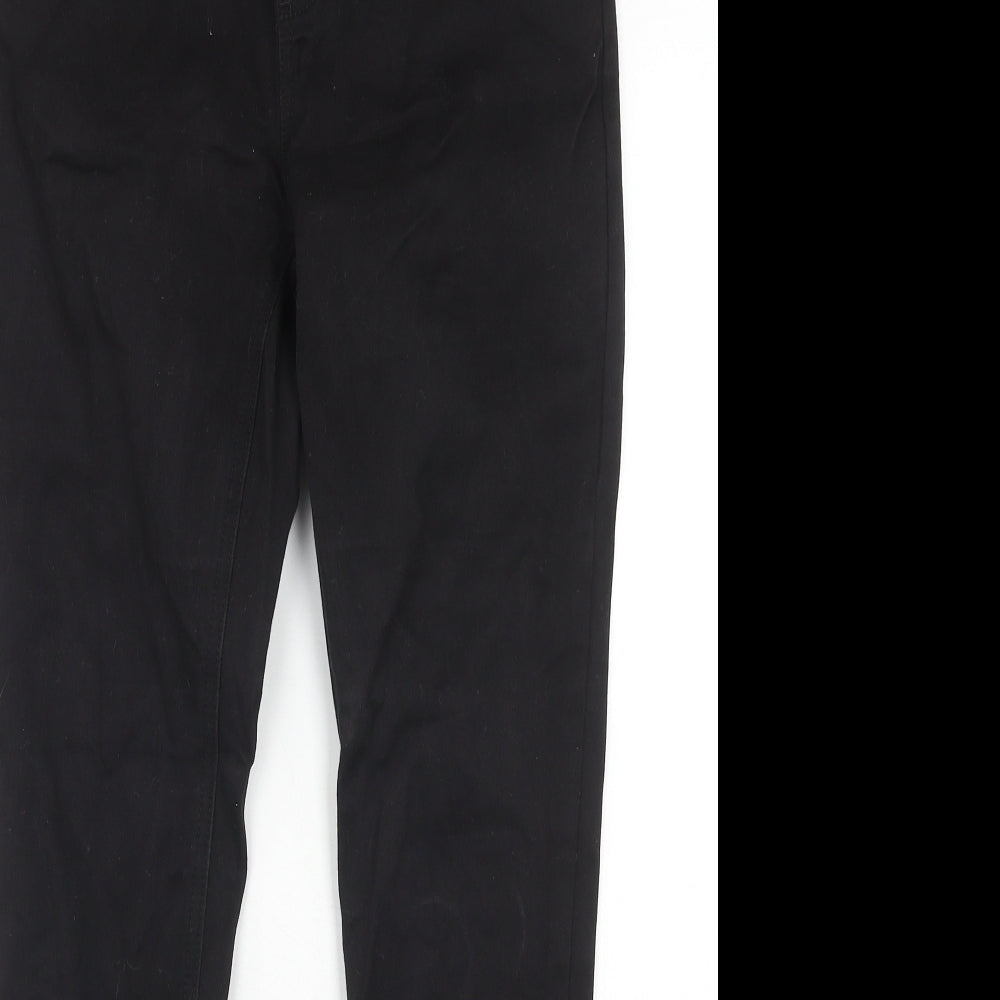 TU Womens Black Cotton Skinny Jeans Size 8 Regular