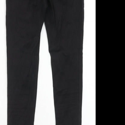 TU Womens Black Cotton Skinny Jeans Size 8 Regular