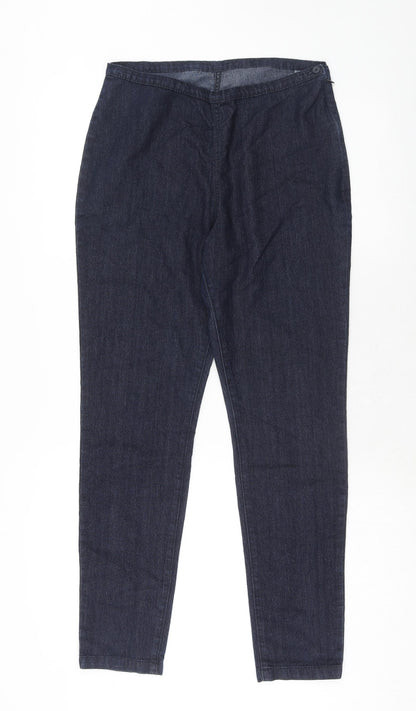 Womens UK Size 12 Marks and Spencer Regular Fit Skinny Blue Jeans
