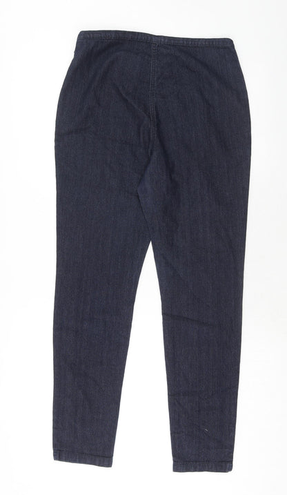 Womens UK Size 12 Marks and Spencer Regular Fit Skinny Blue Jeans