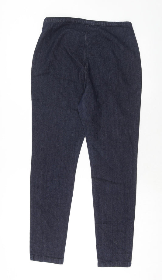 Womens UK Size 12 Marks and Spencer Regular Fit Skinny Blue Jeans