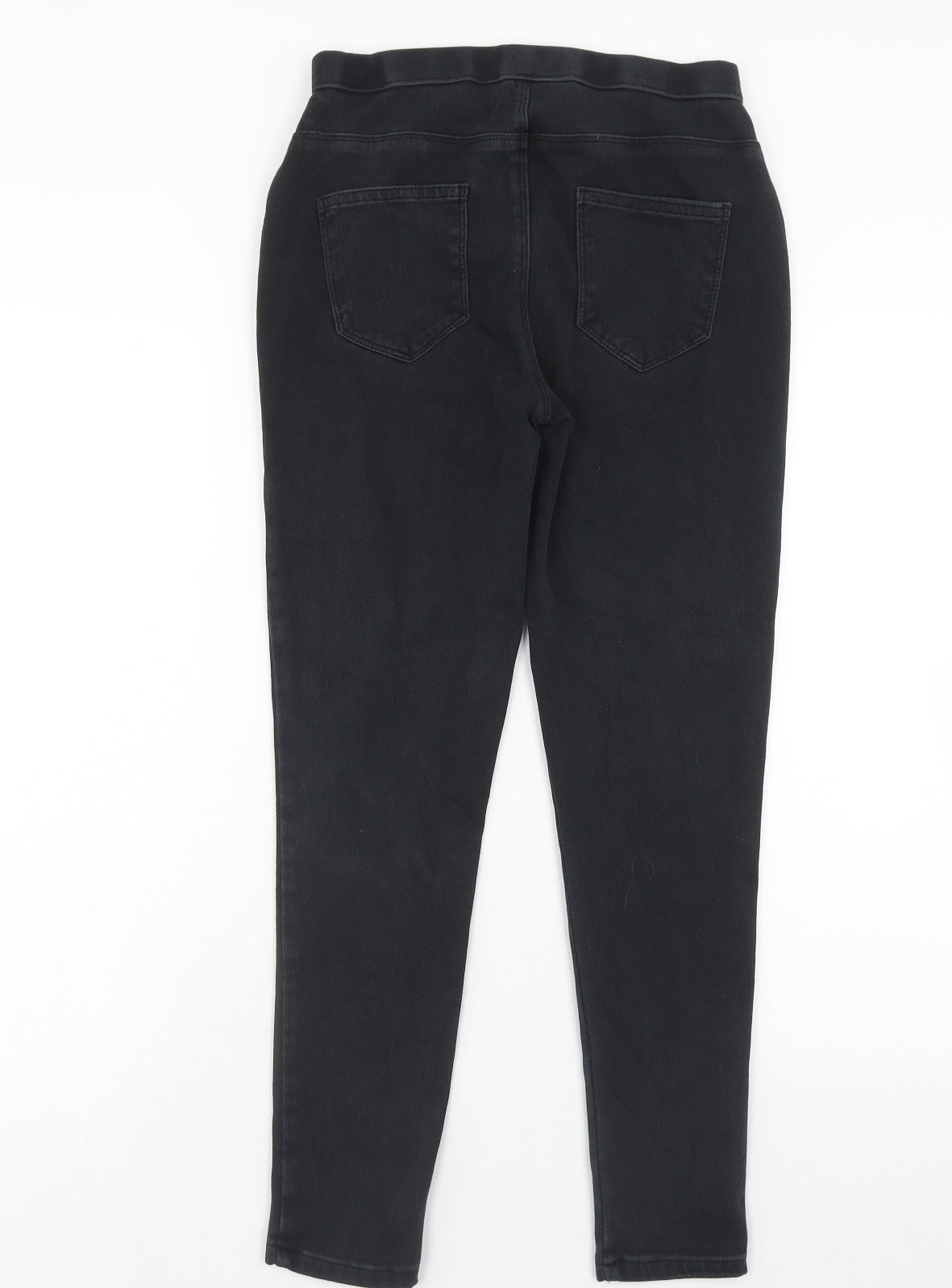 George Womens Black Cotton Skinny Jeans Size 8 Regular