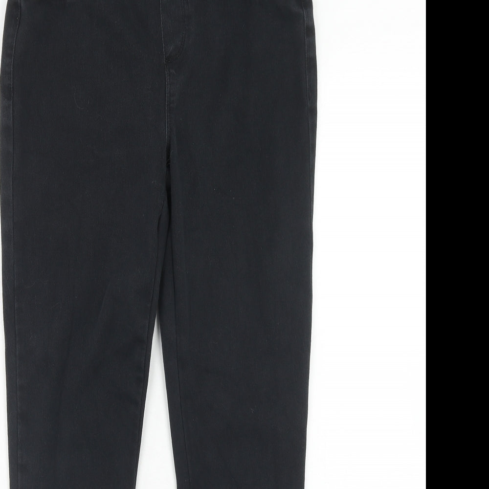 George Womens Black Cotton Skinny Jeans Size 8 Regular