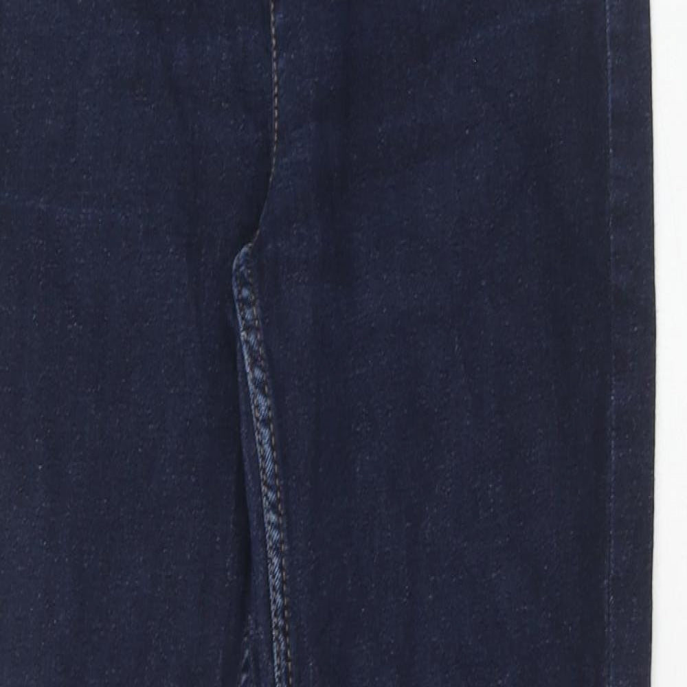 Womens UK Size 8 Marks and Spencer Regular Fit Skinny Blue Jeans