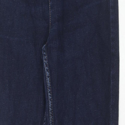 Womens UK Size 8 Marks and Spencer Regular Fit Skinny Blue Jeans