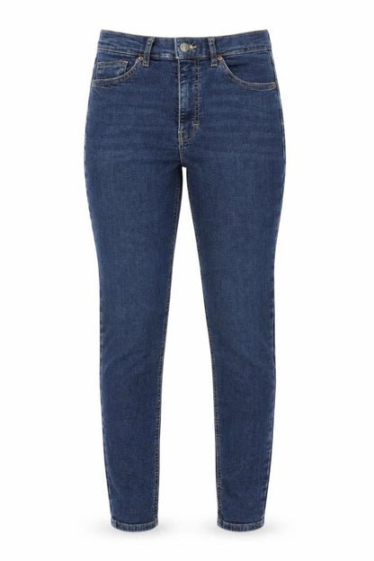 Womens UK Size 25 in Topshop Regular Fit Skinny Blue Jeans