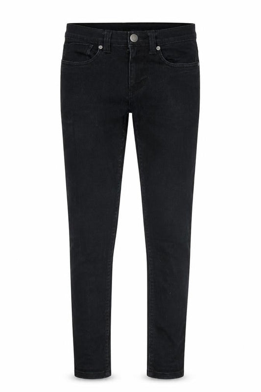 Mens UK Size 30 in Denim & Co. Regular Fit Skinny Black Jeans