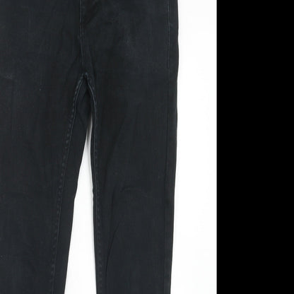 Denim & Co. Mens Black Cotton Skinny Jeans Size 30 in L30 in Regular Zip