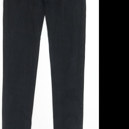 Denim & Co. Mens Black Cotton Skinny Jeans Size 30 in L30 in Regular Zip